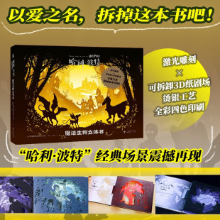 著 美国华纳兄弟娱乐公司 小说 波特魔法生物立体书 哈利