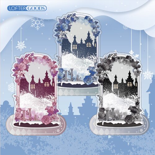 谷知谷知 LOFTERGOODS-雪花球谷美摆件 挂件