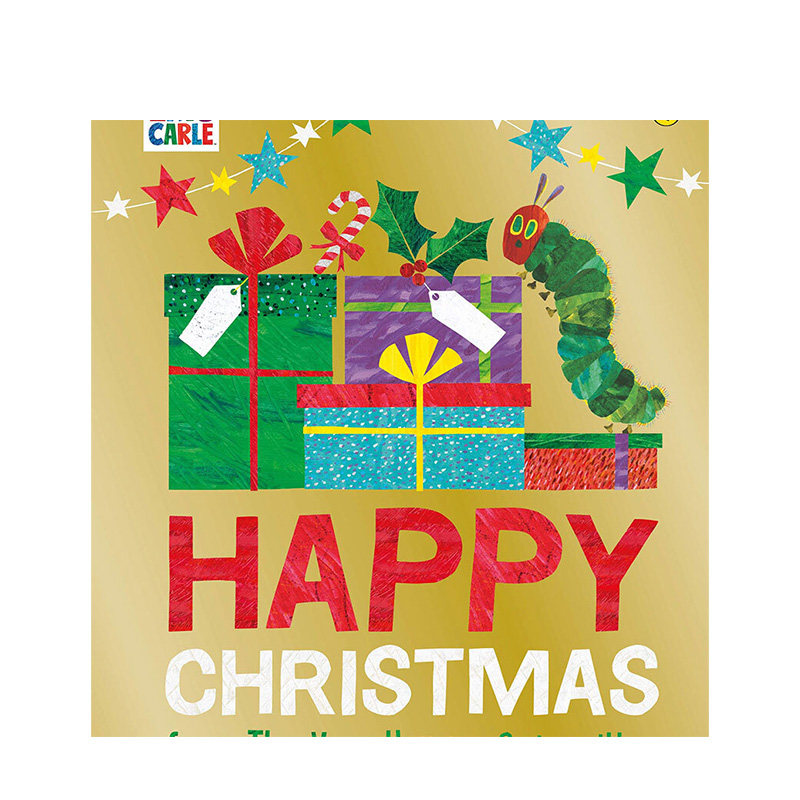 happy christmas 好饿的毛毛虫 the very hungry caterpillar 艾瑞