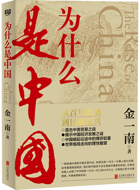 为什么是中国 金一南著 从百年沧桑到民族复兴 直击中美贸易之战揭秘中国经济发展之谜世界格局的走向理论