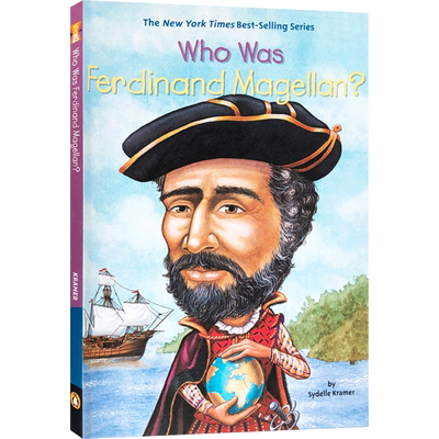 【英文原版】谁是费迪南•麦哲伦？Who was Ferdinand Magellan? 中小学生读物 人物传记 少儿科普 7-12岁