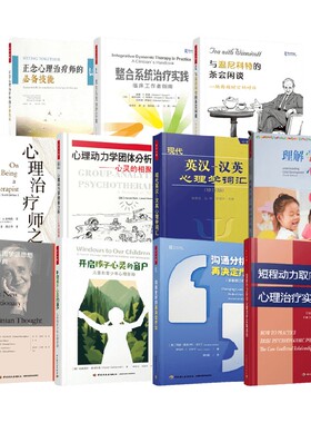 万千心理系列 正念心理治疗师的必备技能心理治疗师之路 理解学前儿童心理发展儿童和青少年心理咨询短程动力取向心理治疗实践指南