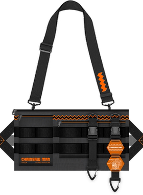 bilibili哔哩哔哩 BEMOE 链锯人对魔特异4课出行系列 多功能挎包