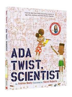 Ada Twist, Scientist Beaty  Andrea 著 进口原版-少儿绘本