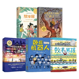 凯瑟琳·吉尔伯特·默多克 儿童文学 孩子 放学后 套装 心愿 改变悲伤王国 闪闪发光 等著 牧羊男孩 5册 卧底机器人