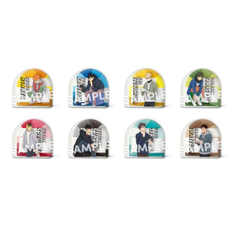 正版日谷T-ARTS排球少年系列周边 穿鞋亚克力立牌 亚克力块盲袋