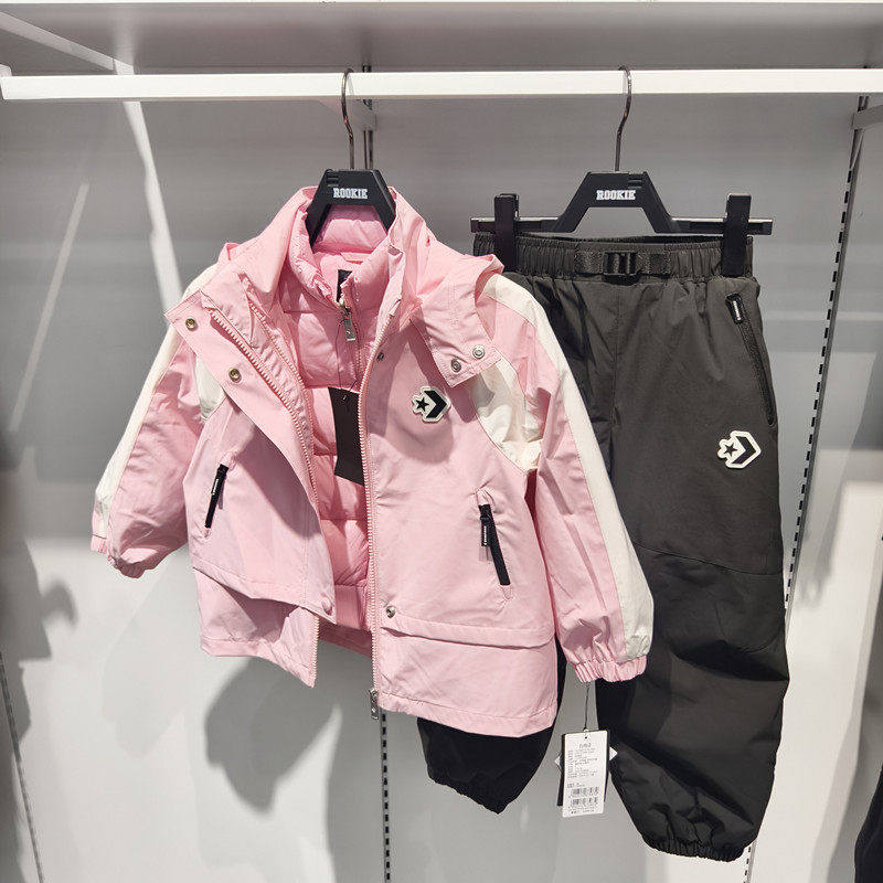24秋冬女童保暖羽绒服外套