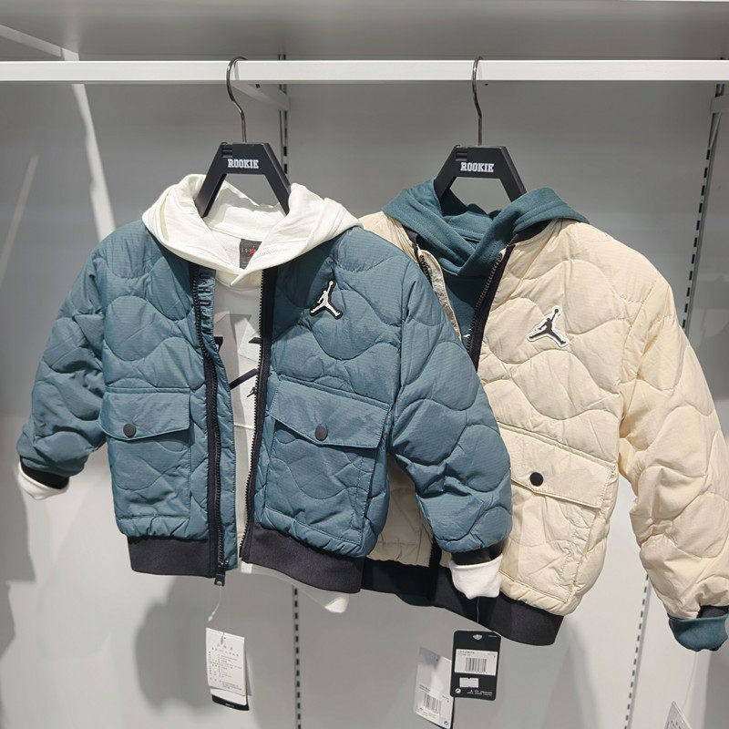 24新款夹棉棒球服可拆卸