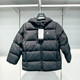 JORDAN 儿童三防连帽羽绒服25冬新潮酷时尚 满印老花外套JD2542055