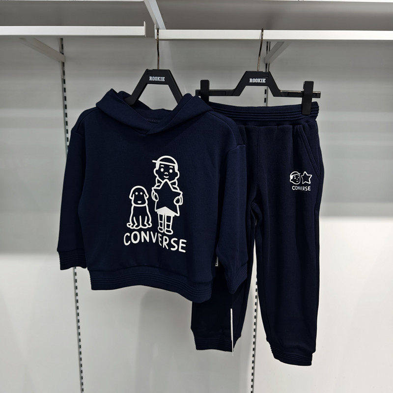 CONVERSE匡威25春男女童套头卫衣