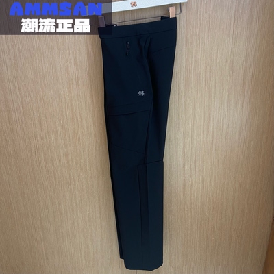 可隆KOLON SPORT女款防泼水防风多口袋舒适软壳长裤LKLP6MN334
