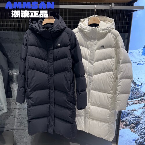 可隆KOLON SPORT BENCH女士长款2L防风保暖鹅绒羽绒服LKDJ5WN110