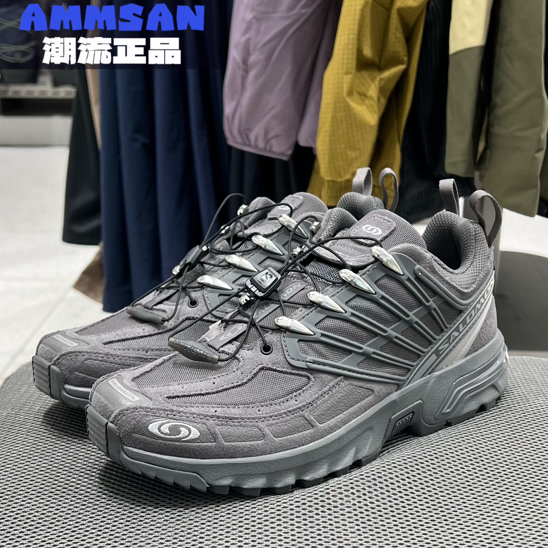 Salomon萨洛蒙ACS PRO LTR男款包裹性防滑耐磨户外休闲鞋478673