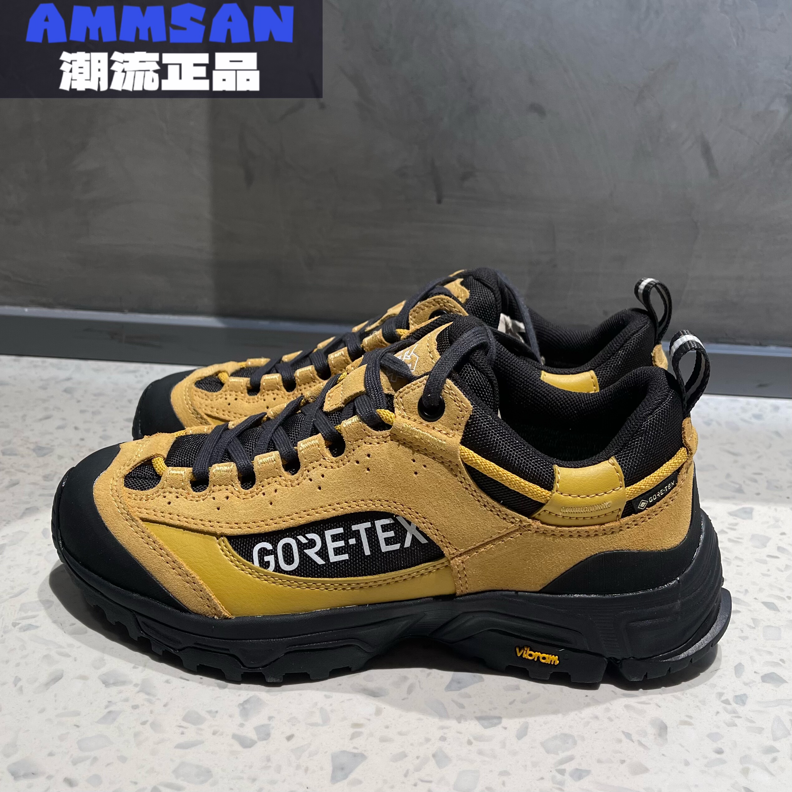 可隆KOLON SPORT男女同款GTX防水防滑舒适耐磨徒步鞋LUFG4WN133