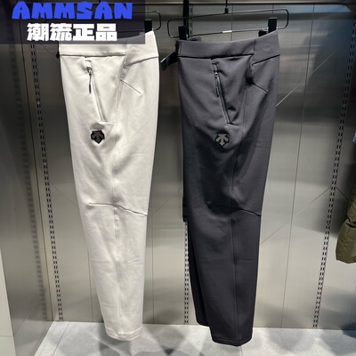 迪桑特DESCENTE男款秋冬健身舒适百搭保暖梭织运动长裤D4431SPT63