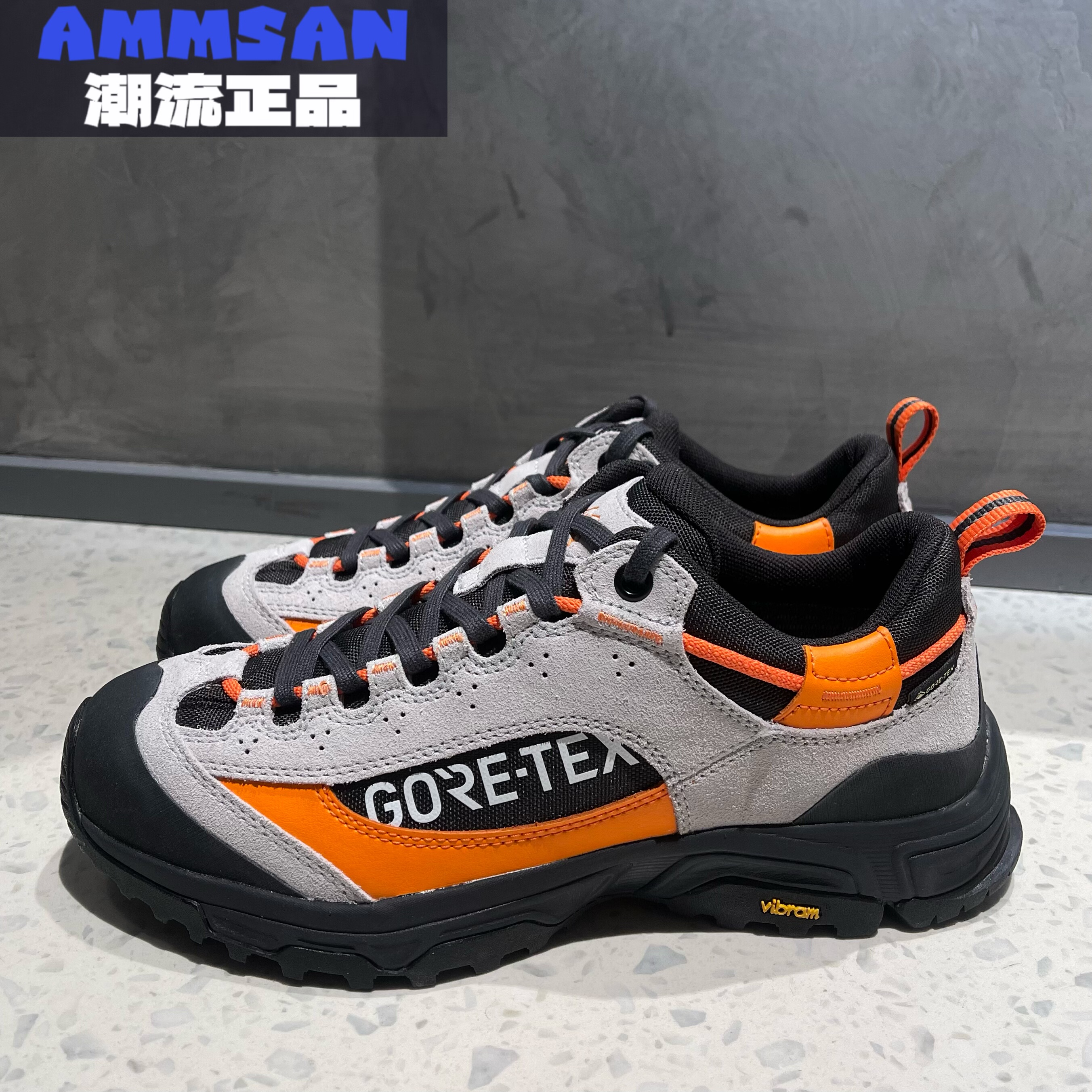 可隆KOLON SPORT MOVE男女同款户外防水防滑低帮徒步鞋LUFG4WN133