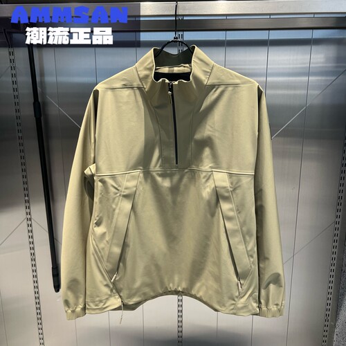 DESCENTE迪桑特DUALIS系列男款防水运动透湿梭织套头衫D4131DJT81