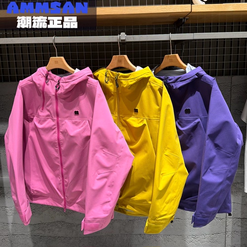 可隆KOLON SPORT 26秋季OBLI-K情侣户外防风耐磨冲锋衣LUJK6AT724