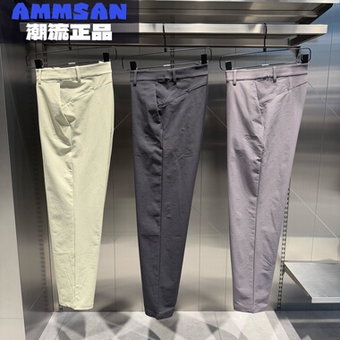 迪桑特DESCENTE DUALIS男款都市通勤抓绒保暖梭织长裤D5131DPT80