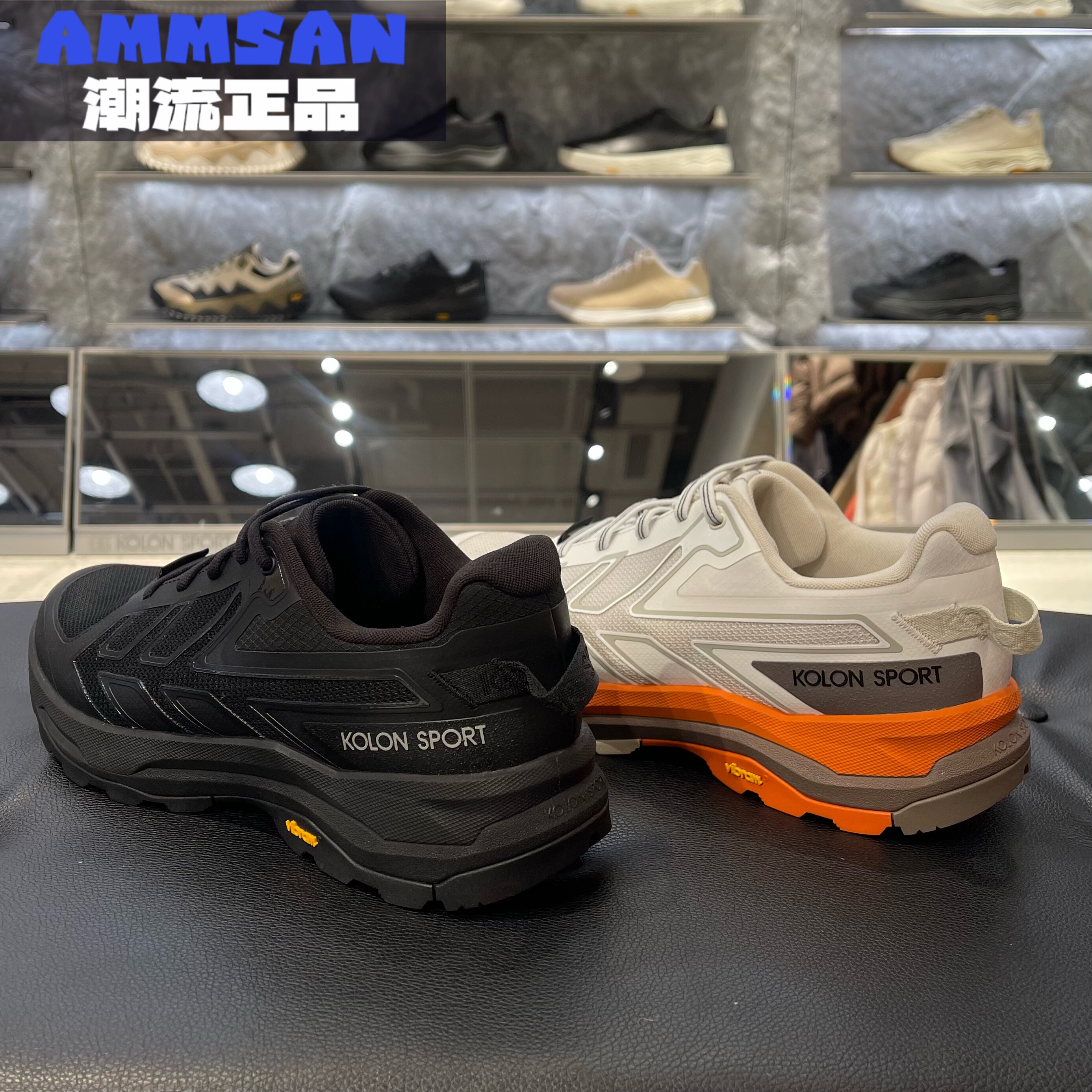 可隆KOLON SPORT MOUNT-LITE男女同款透气越野跑徒步鞋LUFH5AN020