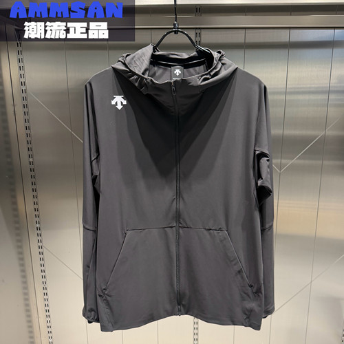 迪桑特DESCENTE TRAINING男款户外综训针织运动夹克D5331TKT50