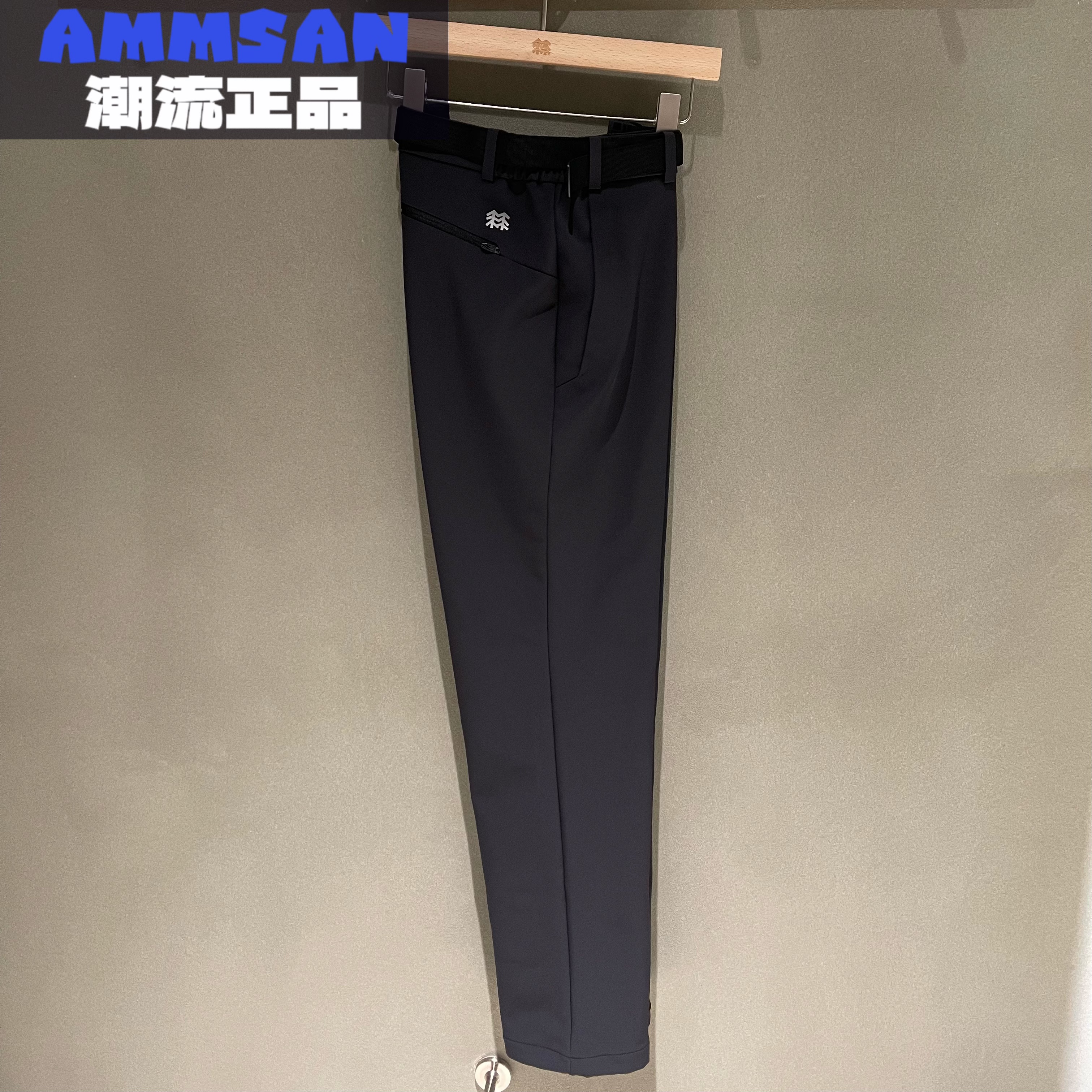 可隆KOLON SPORT 25秋冬男款户外拉绒保暖防泼水软壳裤LHLP5WN101