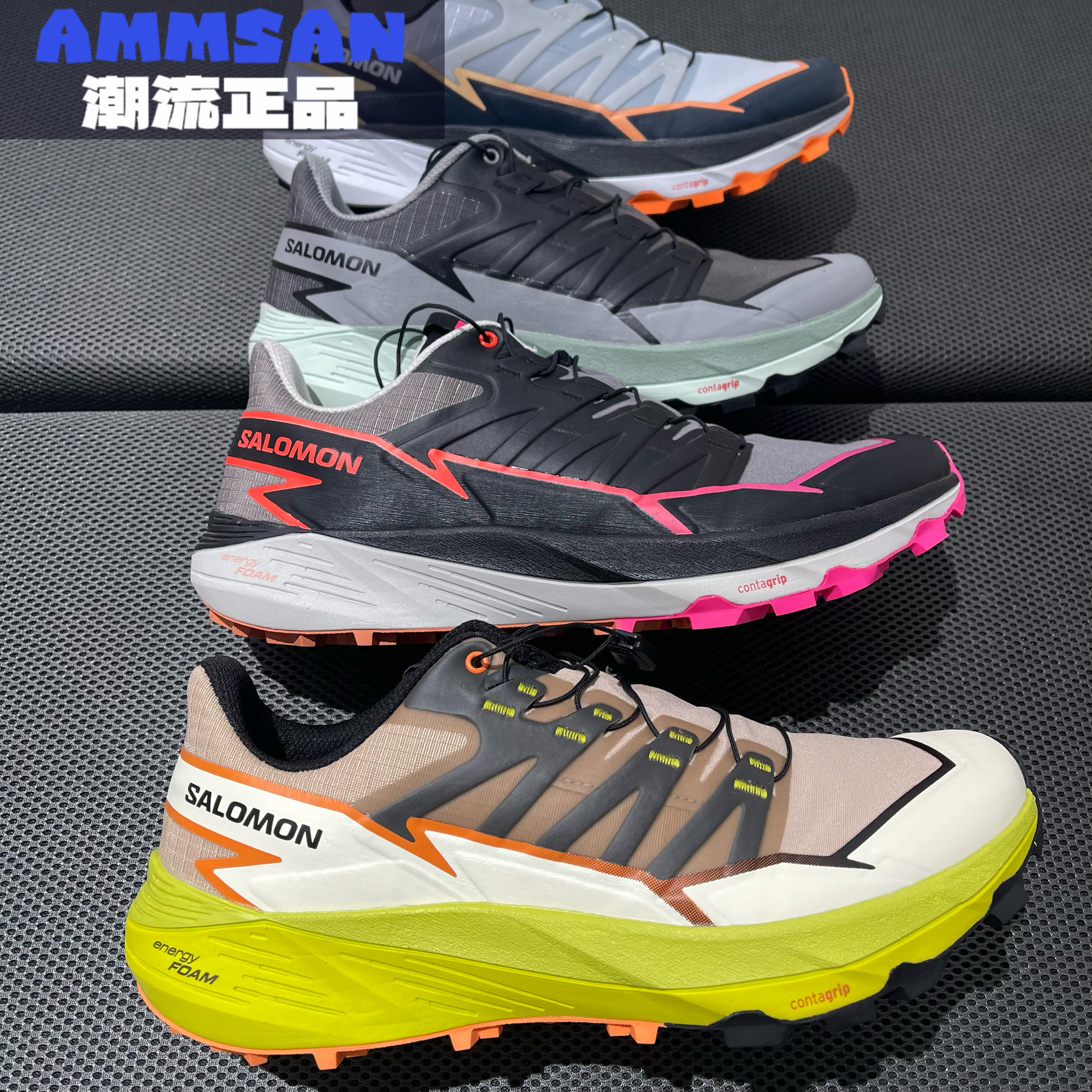 SALOMON萨洛蒙 Thundercross 男士越野跑鞋户外登山竞速运动鞋