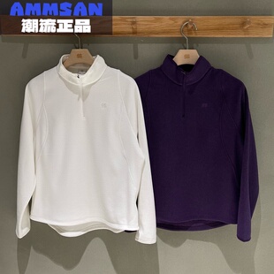 T恤LKZT5WN092 户外保暖POLARTEC半拉链长袖 可隆KOLON SPORT女款