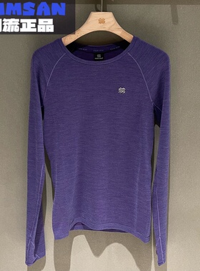 可隆KOLON SPORT 26早春女款内搭绵羊毛收腰长袖T恤LKZT6SN016