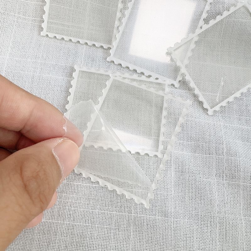4*5cm 亚克力邮票冰箱贴 手工diy材料片 一面自带高透胶