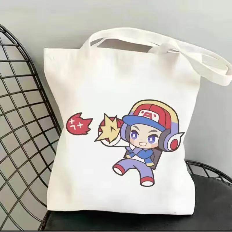 王者荣耀鲁班七号周边学生帆布包卡通补习袋大容量单肩包高颜值