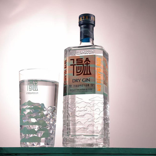 杭州千岛金中式干金酒杜松子酒