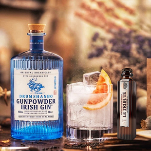 爱尔兰鹿角兔火耀金酒DRUMSHANBO GUNPOWDER GIN小众颜党必囤款