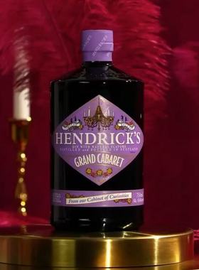 杏桃李子核果和花草植物 英国HENDRICKS GIN亨德瑞克卡巴瑞特金酒