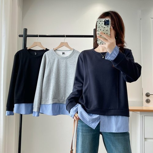 大码女装2025秋装洋气时尚卫衣