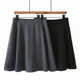 新款 高腰半身裙a字裙大码 时尚 2024夏装 显瘦伞裙松紧腰西装 短裙