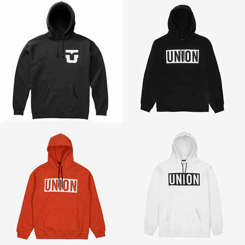 圆领UNIONCAPITA套头卫衣男女款