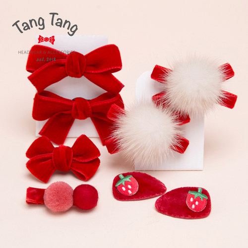 tangtang原创喜气节日发饰