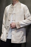 2024春夏风男装提花盘口唐装中式汉服夹克外套C229/Y757/P105，男装夹克，电商C229