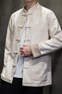 2024春夏风男装提花盘口唐装中式汉服夹克外套C229/Y757/P105图片