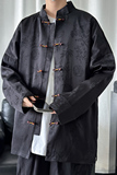 2024春夏新款风男装中式冰丝唐装汉服夹克外套C229/Y771/P100，男装夹克，电商C229