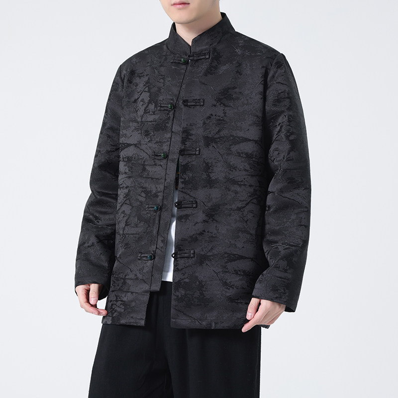 2024春夏新款风男装提花中式唐装汉服夹克外套C229-Y991-P100,男装夹克,电商C229