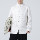 2024春夏新款风男装提花中式唐装汉服夹克外套C229-Y991-P100，男装夹克，电商C229
