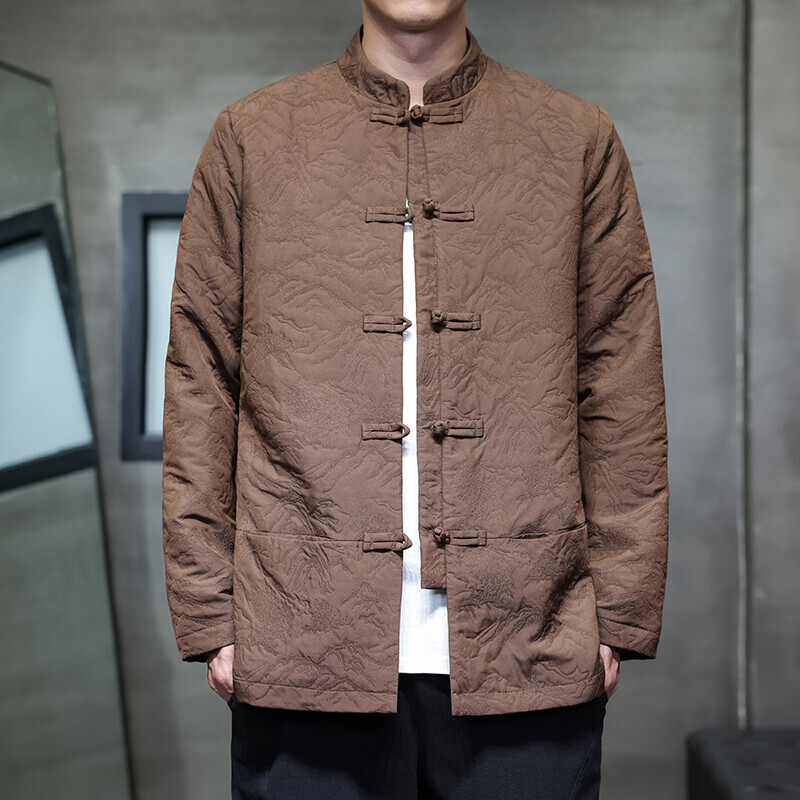 2025秋冬风男装唐装汉服夹克外套棉衣大码C229-Y1117-P125,男装夹克,电商C229