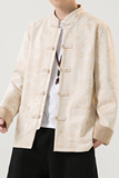 2024秋风男装鹿皮绒中式复古唐装汉服夹克外套C229/Y757/P105，男装夹克，电商C229