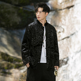 2025秋冬风男装提花唐装汉服中式夹克外套大码C229/Y789/P105，男装夹克，电商C229