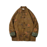 2024秋冬风男装中式大码棉麻唐装汉服夹克外套C229/Y722/P90，男装夹克，电商C229