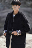 2024秋冬风男装灯芯绒复古中式唐装汉服棉衣C229/MY44/P140，男装棉衣，电商C229