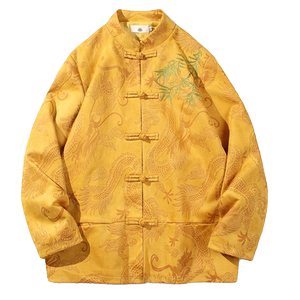 2024春夏风男装提花中式刺绣唐装汉服夹克外套C229/Y756/P105图片