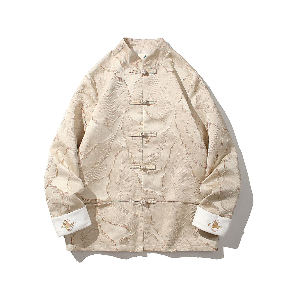 2024秋冬风男装刺绣中式盘扣唐装汉服夹克外套C229/Y778/P115,男装夹克,电商C229